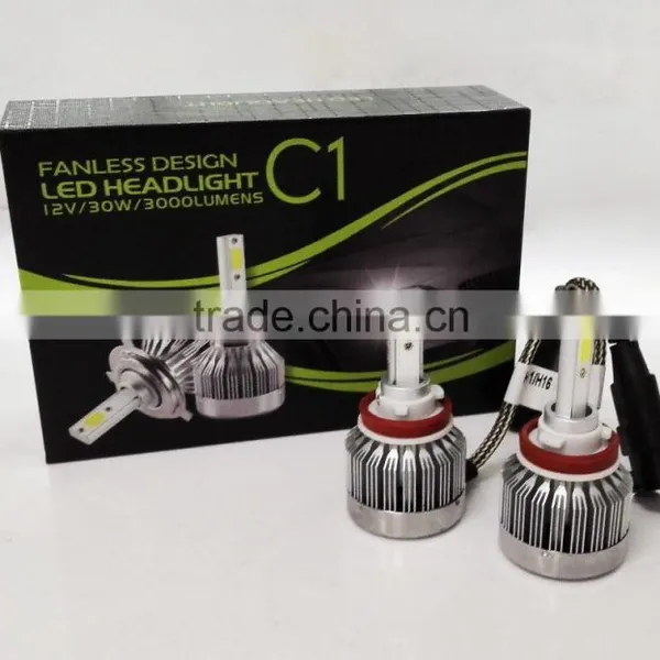 Super Bright Automobiles Motorcycles Used Led Light Bulb H4 H7 3000lm photo-5
