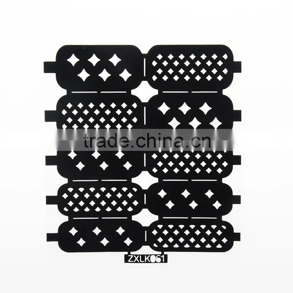Heart to Feel Private Label Hollow Stencil Nail Sticker for Girls photo-5