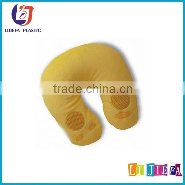 Hot Promotion Inflatable Folding Travel Back Bath Pillow With Hole photo-3