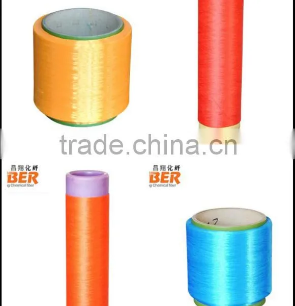 100% Polyester Fiber Yarn POY FDY DTY 75D-600D