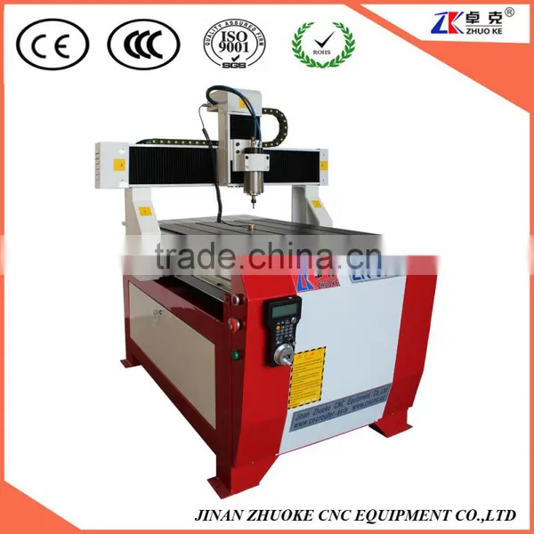 Factory Price Simple Operation 6090 CNC Router With Ballscrew Transmission PCI NCStudio Control Wireless Handle 600*900MM photo-3