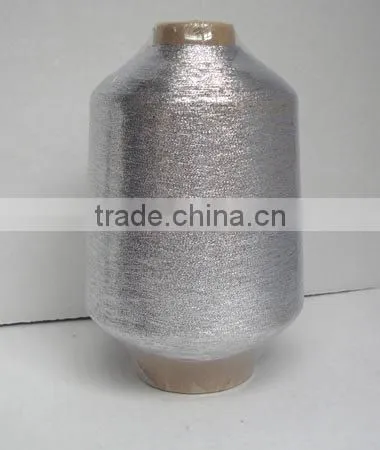 MX Type Metallic Yarn Silver Weaving Metallic Yarn