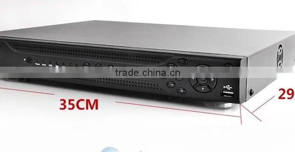 16 Channel 1080P Hybrid AHD DVR 16CH Surveillance Security KIT With 16PCS 2MP Bullet AHD Camera,IR 10M,Metal Housing,Waterproof photo-6