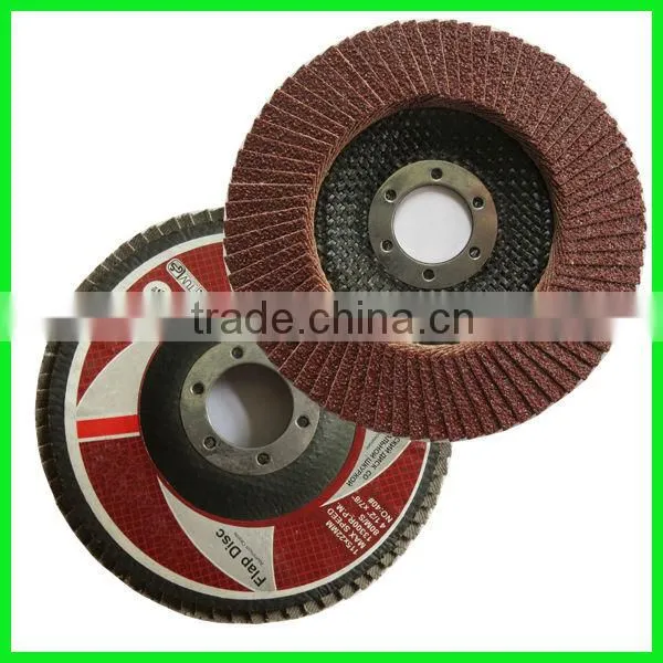 100mm Good Quality Aluminum Oxide Flap Discs photo-4