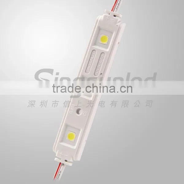 DC 12V 1W SMD 5050 Injection Led Module 80lm 4 Chips Led Module photo-3