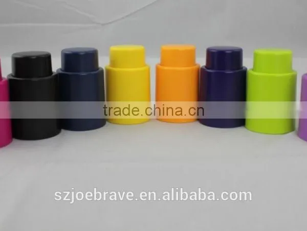 Plastic Vacuum Wine Stopper , Wine Accessories, Wine Bottle Stopper
