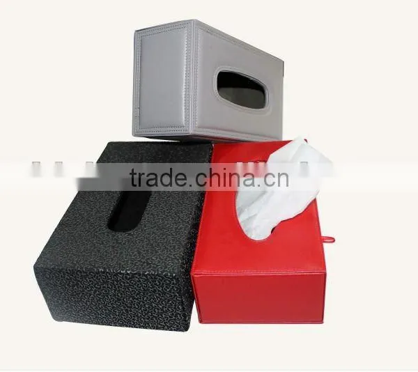 High Quality Leather Tissue Boxes,personalized pu Leather Tissue Boxes, Tissue Boxes Manufacturer in China photo-5