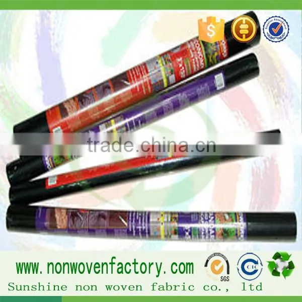 Heavy Black Nonwoven Weed Control Sheet, Weed Barrier, Weed Control Membrane photo-6