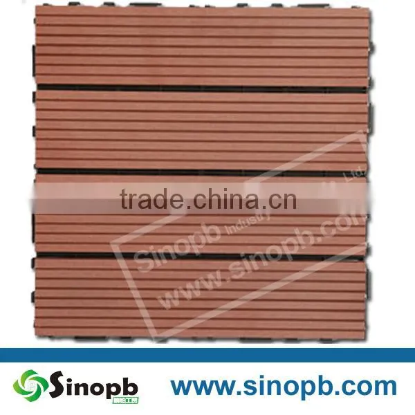 Anti Slip Floor Tile With Fastener Interlocking Joint Parquet Flooring photo-3