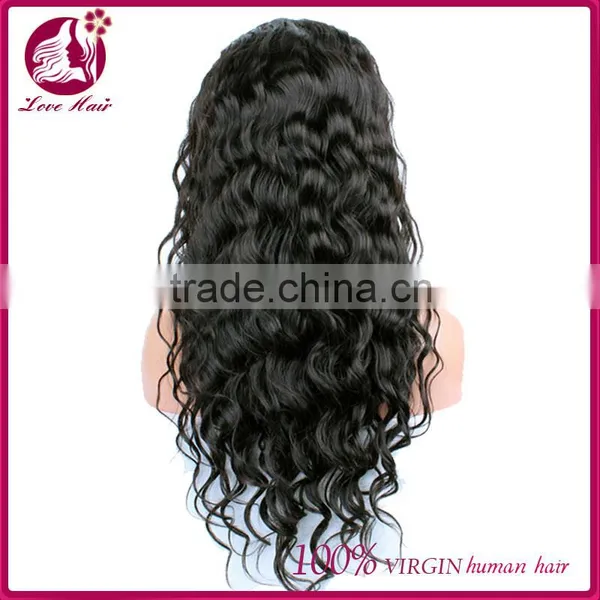Natural Looking Virgin Brazilian Hair Lace Front Wig 100% Human Hair Full Lace Wig With Baby Hair photo-5