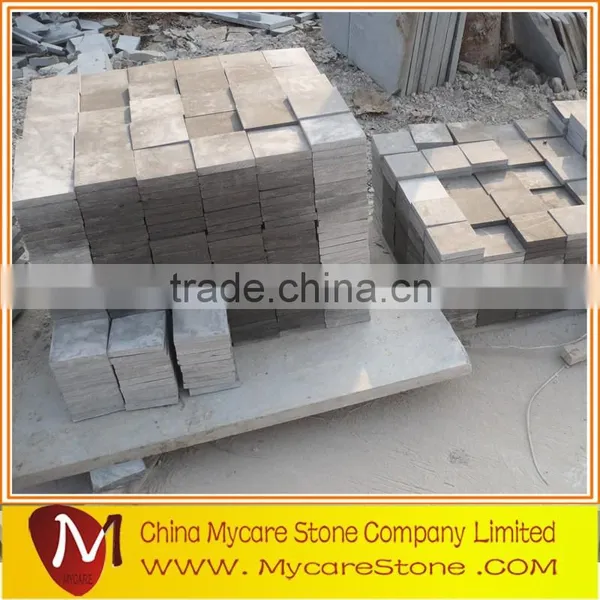 Garden Paver Flamed Blue Limestone photo-5