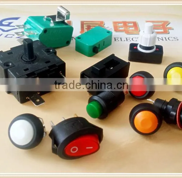 Good Quality 10T125 16(4)A 250VAC 16A 125VAC Normally Closed Electrical Push Button Limit Micro Switch photo-5