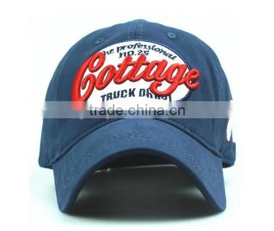 Custom Design Plain Embroidery Cotton 6 Panel Custom Baseball Cap photo-4