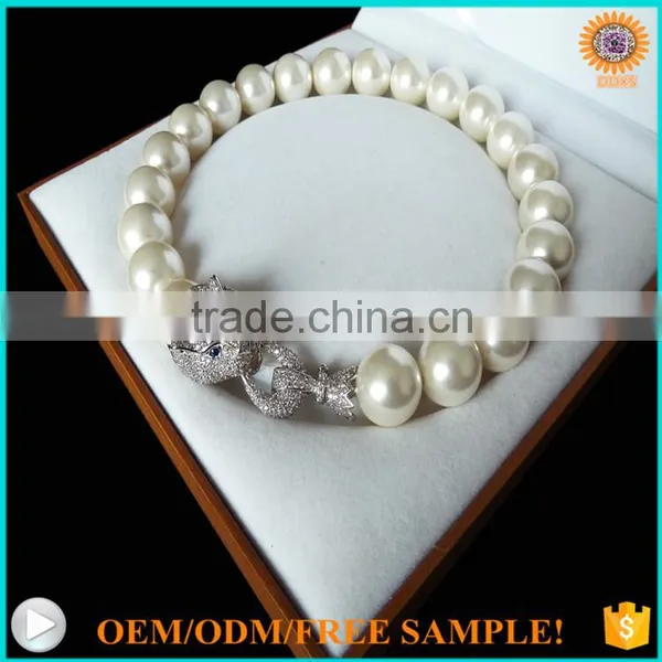 2016 Popular 18mm Shell Pearl Necklace photo-3