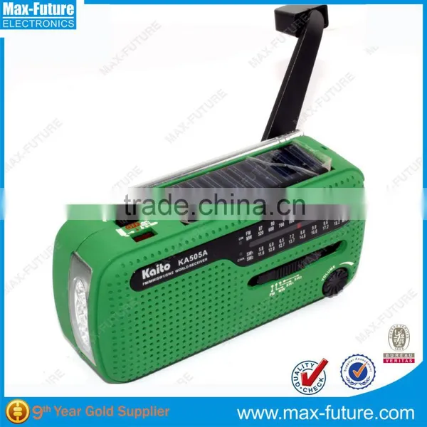 Hand Dynamo Radio Torch,AM/FM/Weather Band With Speaker photo-2