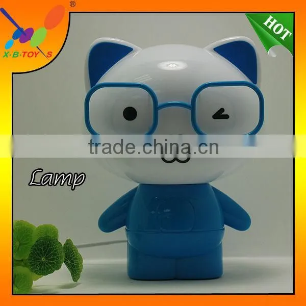 2014 New Style! Factory Directly Sell Table Lamp Promotion Gift, Big Glasses Super Cuddly Bear Night Light / Desk Lamp. photo-2