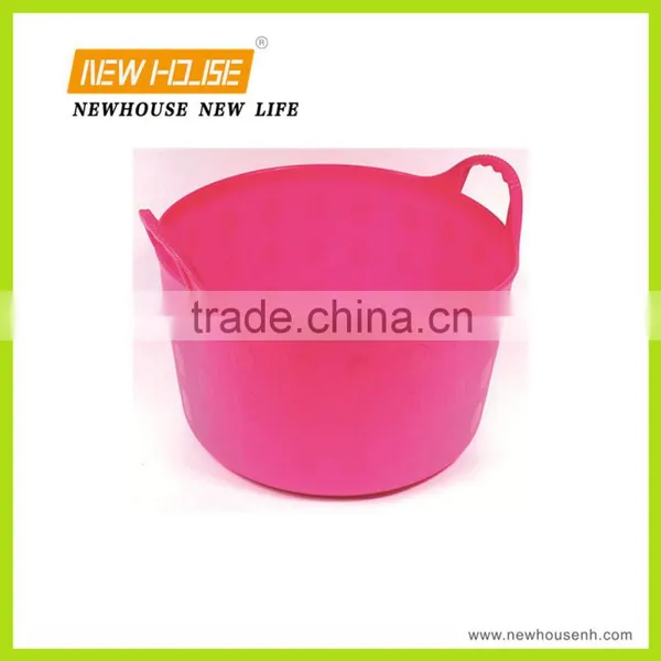 Cheap Plastic Storage Basket Without Lid