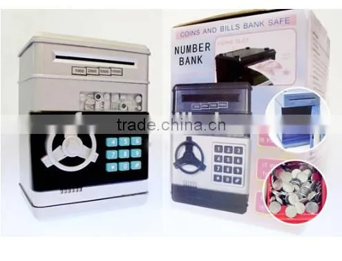 High Quality Kids Toy Mini Passpord Piggy Bank , Mini Atm Toy Bank , Safe Money Box photo-5