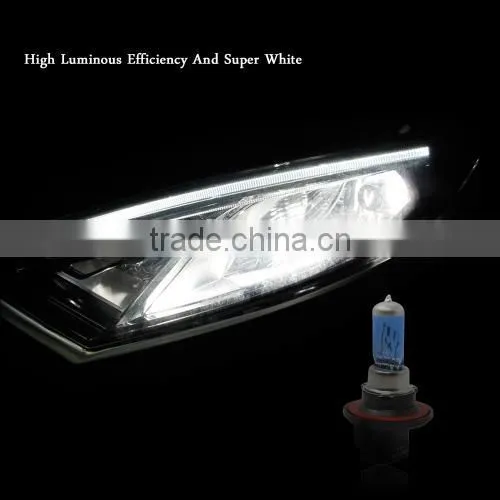 H13 Halogen Headlight Car Headlight Bulb Lamp 60/55W Super White Vehicle Light Source 5000K 2Pcs photo-3