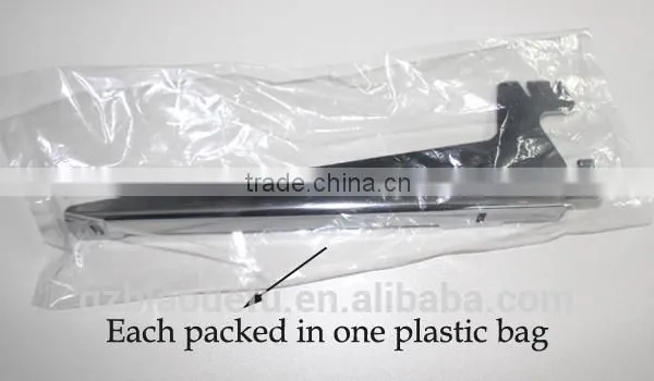 Factory Metal Chrome Adjustable Slotted Channel Bracket photo-4