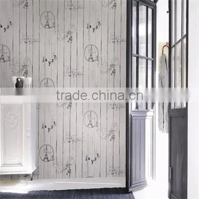 Competitive Price New Vinyl Wallpaper, Natural Wood Design Wallpaper photo-4
