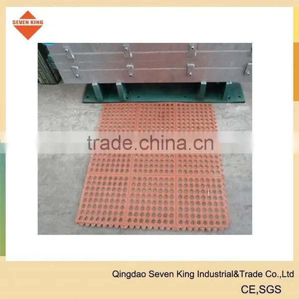 China Product Anti-slip PVC Mat With Round Embossed Design for Car, Door and Kitchen photo-3