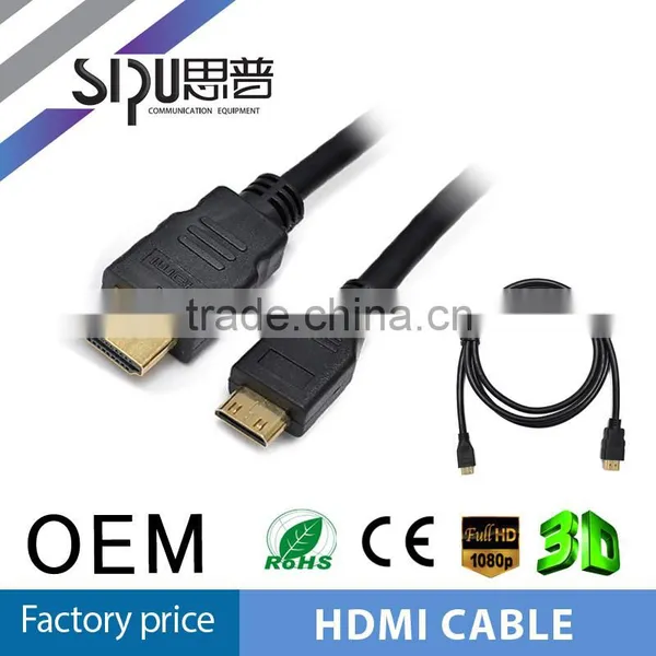 SIPU Micro HDMI Cable, HDMI to Micro HDMI Cable, Male to Male, HD Support 1080p,3D, 4K*2K, Gold Plated, 1m, 1.8m, 2m, 5m, up to photo-4