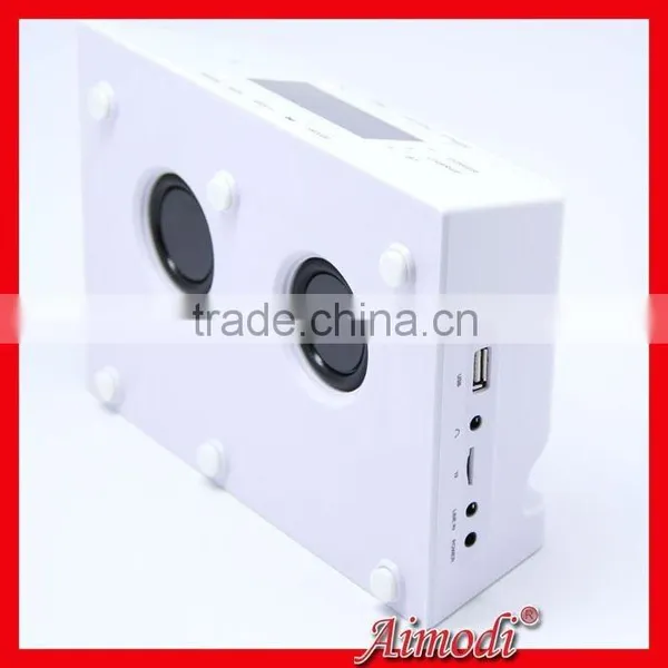 New Arrival Alarm Clock Wireless Speaker Bluetooth With FM Radio Led Screen photo-2