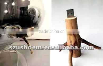 100% Full Capacity Wooden Usb Flash Storage