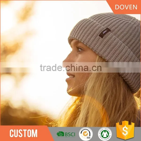 Crocheted Knitted Factory Custom Winter Hats Beanie Hats photo-6