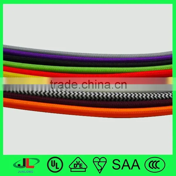 UL Fabric Extension Cord USA American Power Plug NEMA 5-15P Plug photo-4