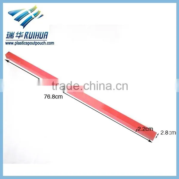 Plastic Rail for Pouches Running in Filling Machine