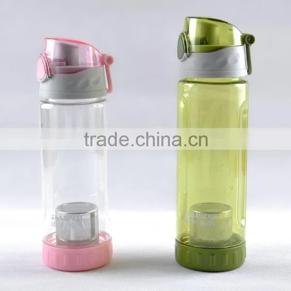 Plastic Water Bottle With Fliter ;.500ml Sport Water Bottle