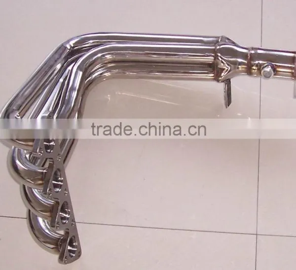 94-01 RACING STAINLESS STEEL EXHAUST HEADER FOR ACURA INTEGRA GSR 1.8L B18C 4-1 2.5" photo-3