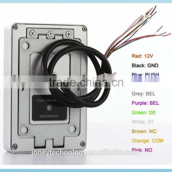 Waterproof Touch Keypad Access Control With Wiegand Card Reader photo-3