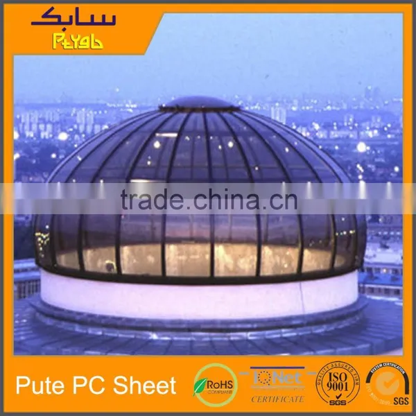 Light Transmitting Plastics Cover Skylights Polycarbonate Roof Tiles Hollow Polycarbonate Sheet photo-2