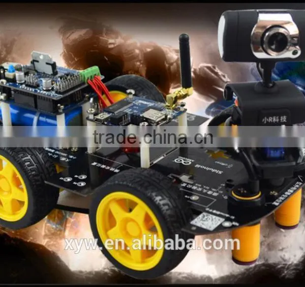 4WD WiFi Robot Car With HD Camera(Digital WiFi) Smart Car Programmable Robot Wireless Remote Control Monitoring photo-3