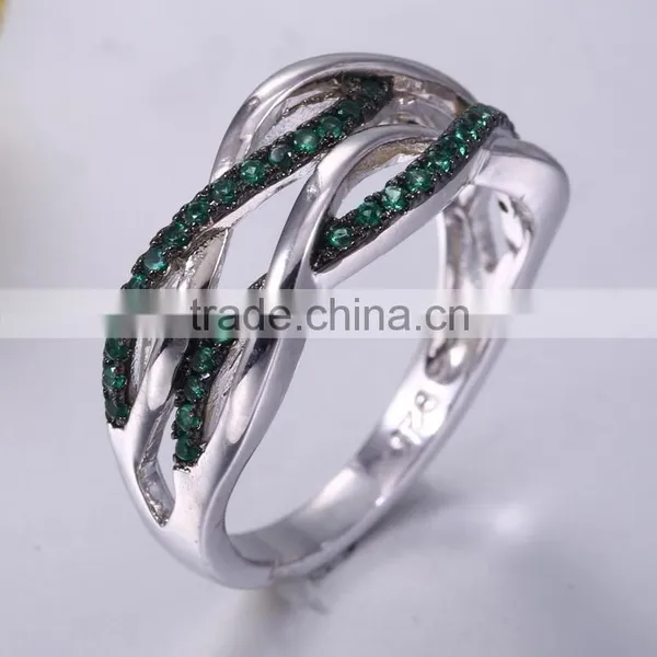 Pair Wedding Ring Silver Puzzle Ring photo-4