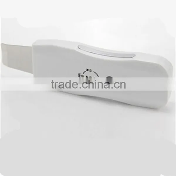 Hot Sale Portable Homeuse Ion Ultrasonic Skin Scrubber Device for 2016 photo-2