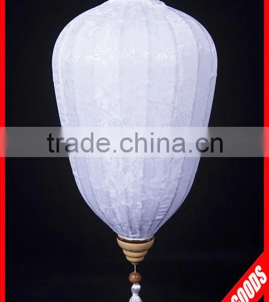 Wholesale 12inch Jacquard White Hanging Lantern for Wedding or Event Decoration photo-2