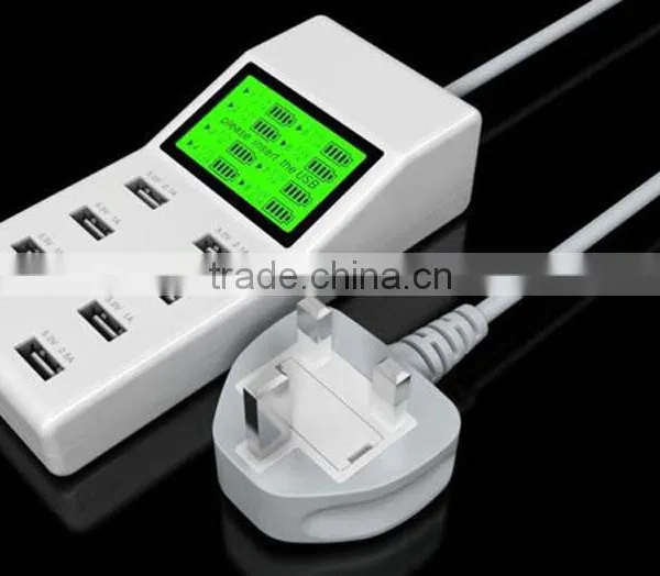 8 Multi-Port USB Charging Station Wall Travel Charger USB Socketet photo-4