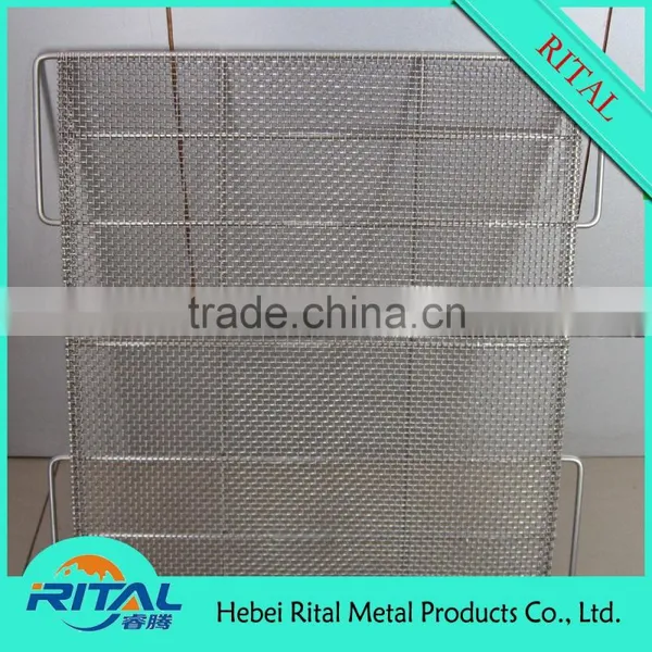 Suppliers Factory Price Supermarket POP Wire Mesh Display Racks and Stands photo-2