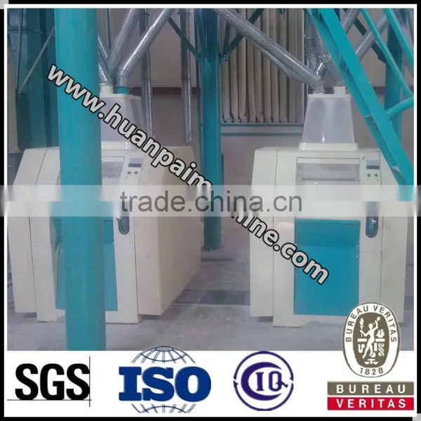 Factory Supply 50ton Wheat Flour Mill With Auto Control photo-2
