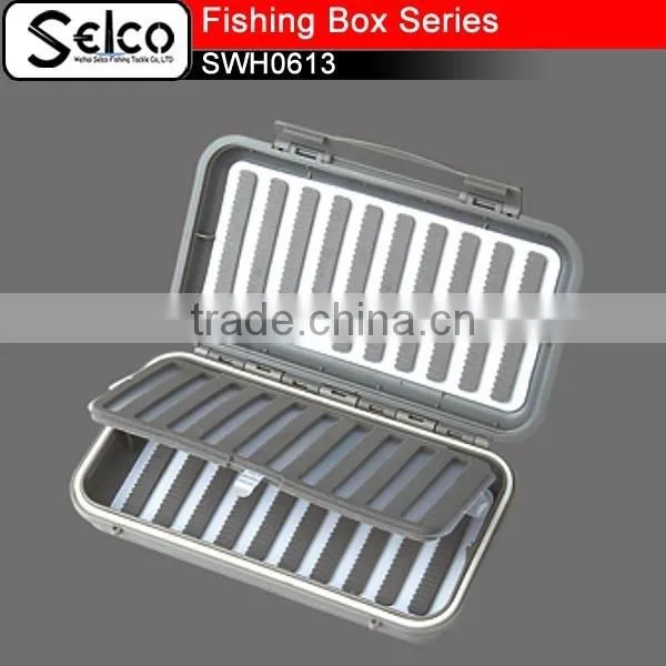 Double Face Durable Plastic Fly Lure Fishing Box photo-4