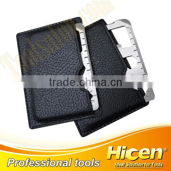 Outdoor Multi Function Portable Stainless Steel Survival Tool Card photo-2