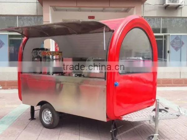 Metallic Painting Professional Customized Food Trailer photo-5