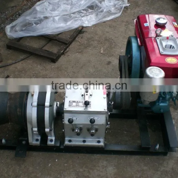 5 Ton Variable Speed Diesel Engine Power Winch photo-2