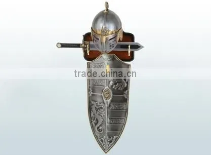 Medieval Leather Decorative Shield photo-4