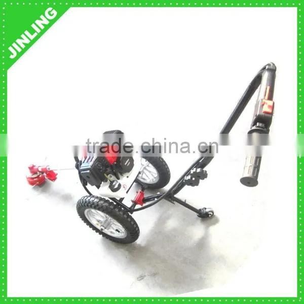 CG520D Push Brush Cutter With Wheel Grass Cutter photo-2