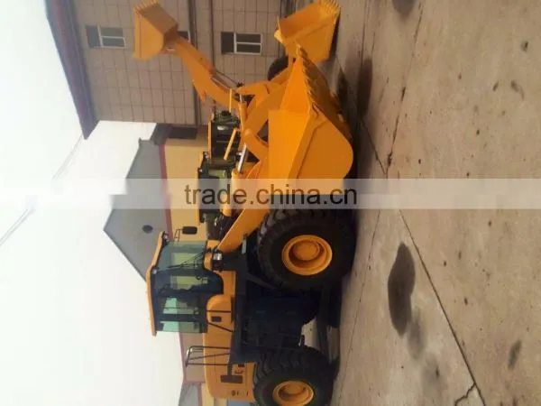 Weichai Steyr162kw Engine Powerful Rated Load 5ton Model Zl650 Wheel Loader photo-5